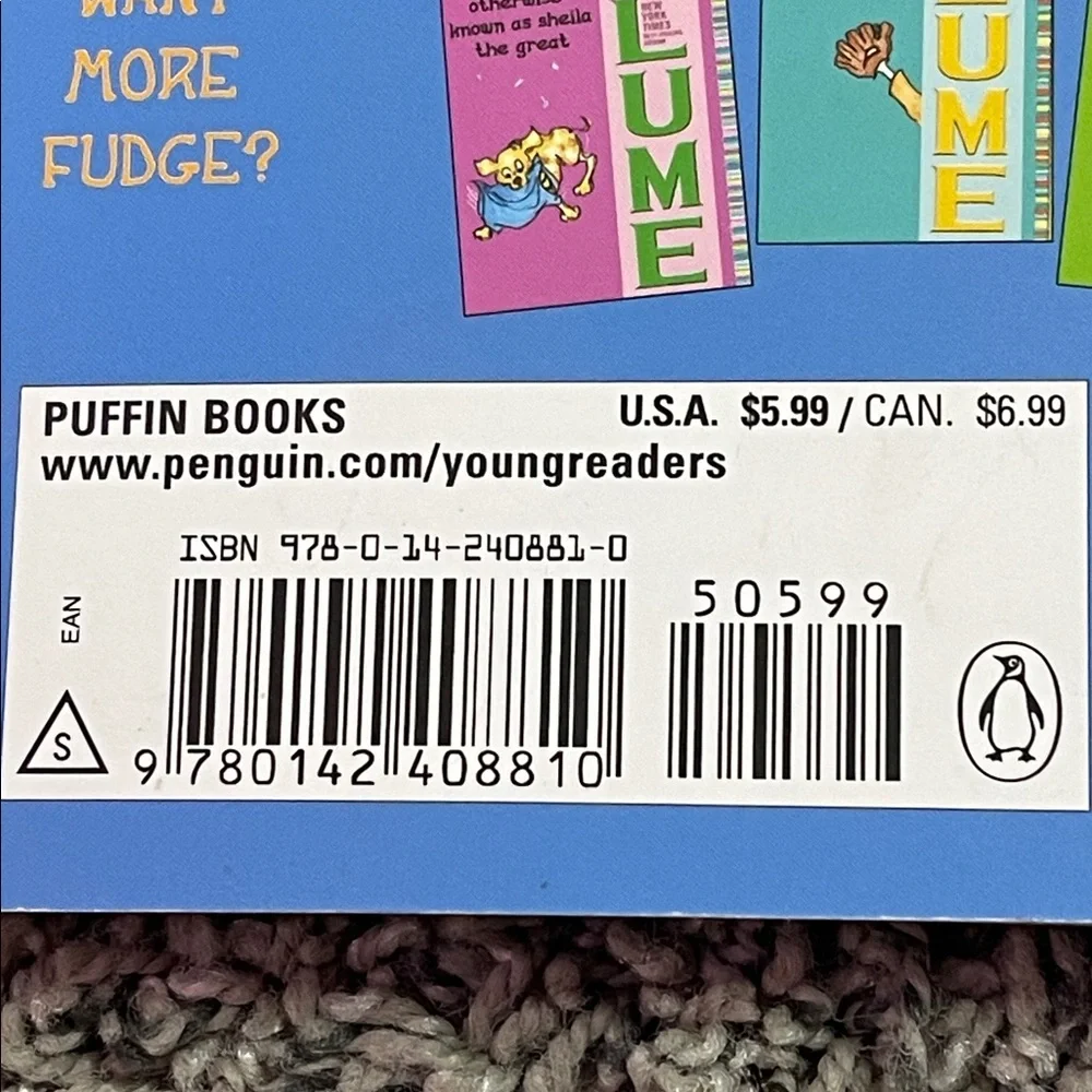 Kids book tales of a fourth grade nothing by Judy Blume in Paperback ages 7+